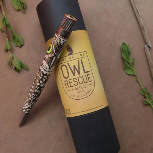 Retro 51 Tornado Ballpoint Pen Rescue - Owl Rescue