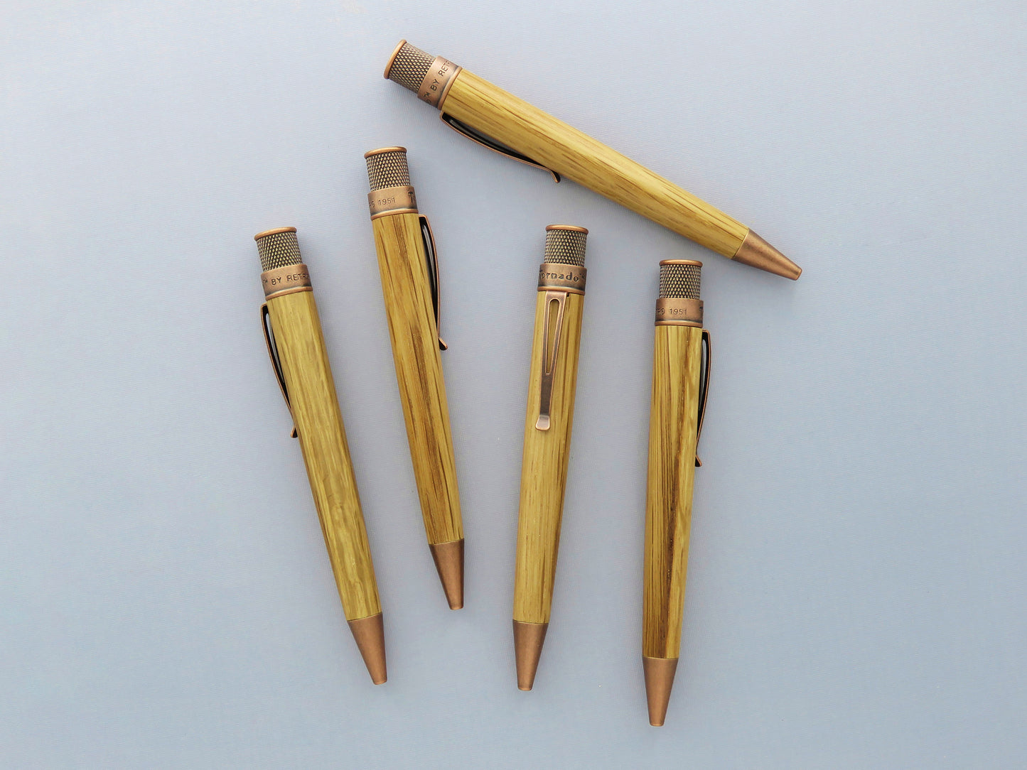 Retro 51 Tornado Woodworks Rollerball Pen - Bourbon Barrel