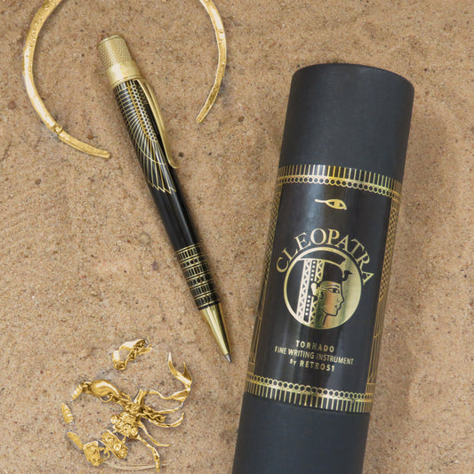 Retro 51 Tornado  Vintage Metalsmith Rollerball Pen - Cleopatra