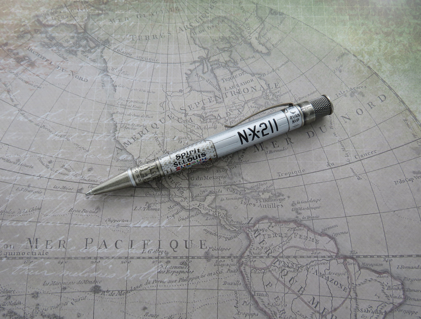 Retro 51 Tornado Smithsonian Collection Rollerball Pen - Spirit of St. Louis