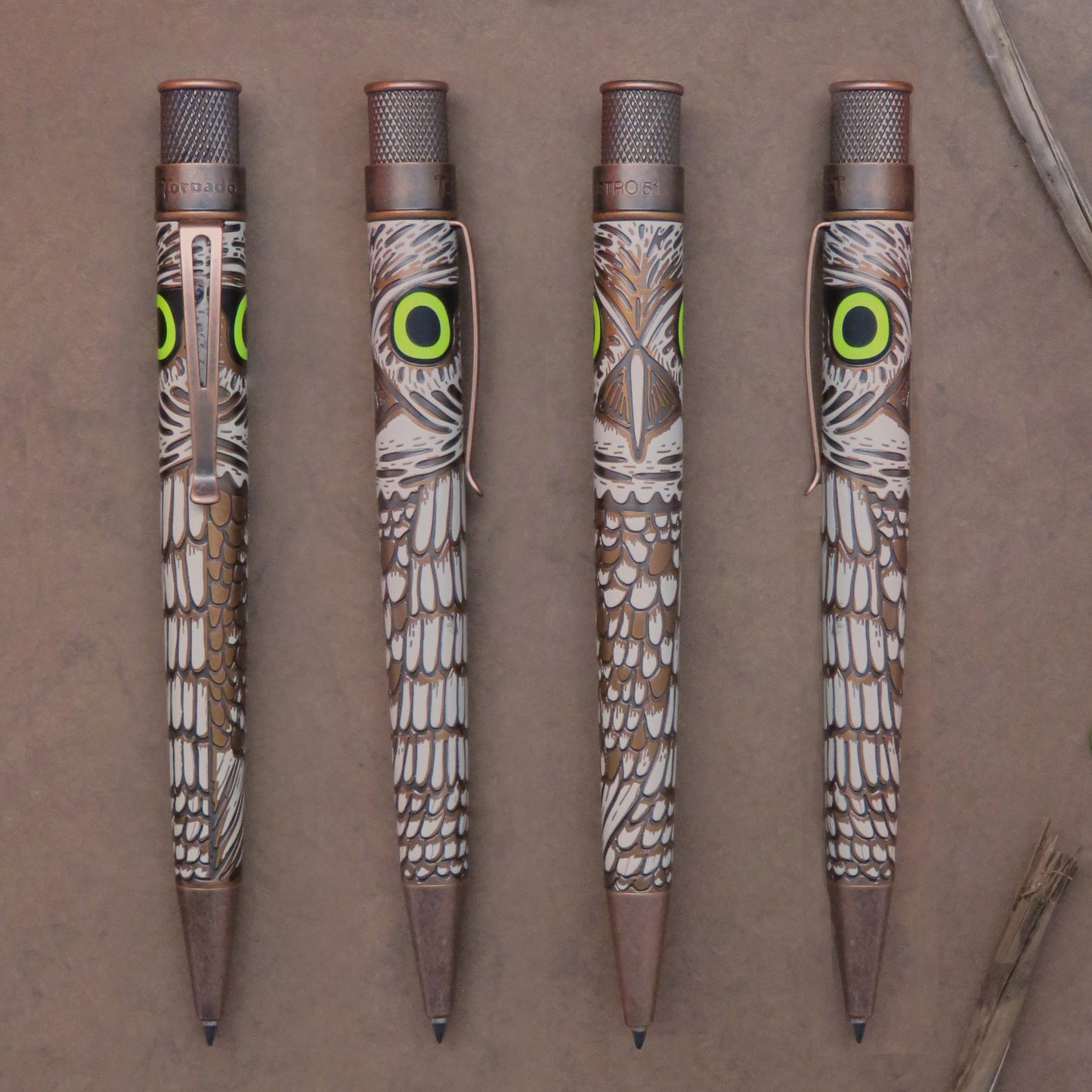 Retro 51 Tornado Ballpoint Pen Rescue - Owl Rescue