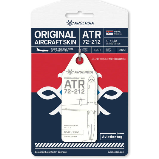 Air Serbia ATR 72 - YU-ALT - White