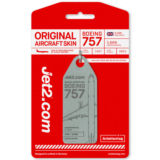 Jet2.com 757 - G-LSAI - (Silver)