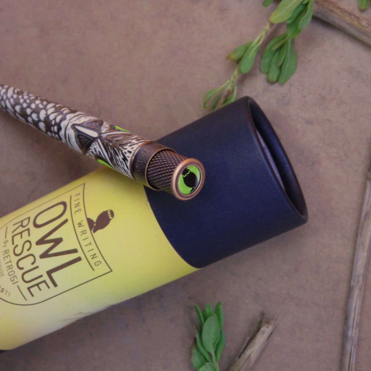 Retro 51 Tornado Ballpoint Pen Rescue - Owl Rescue