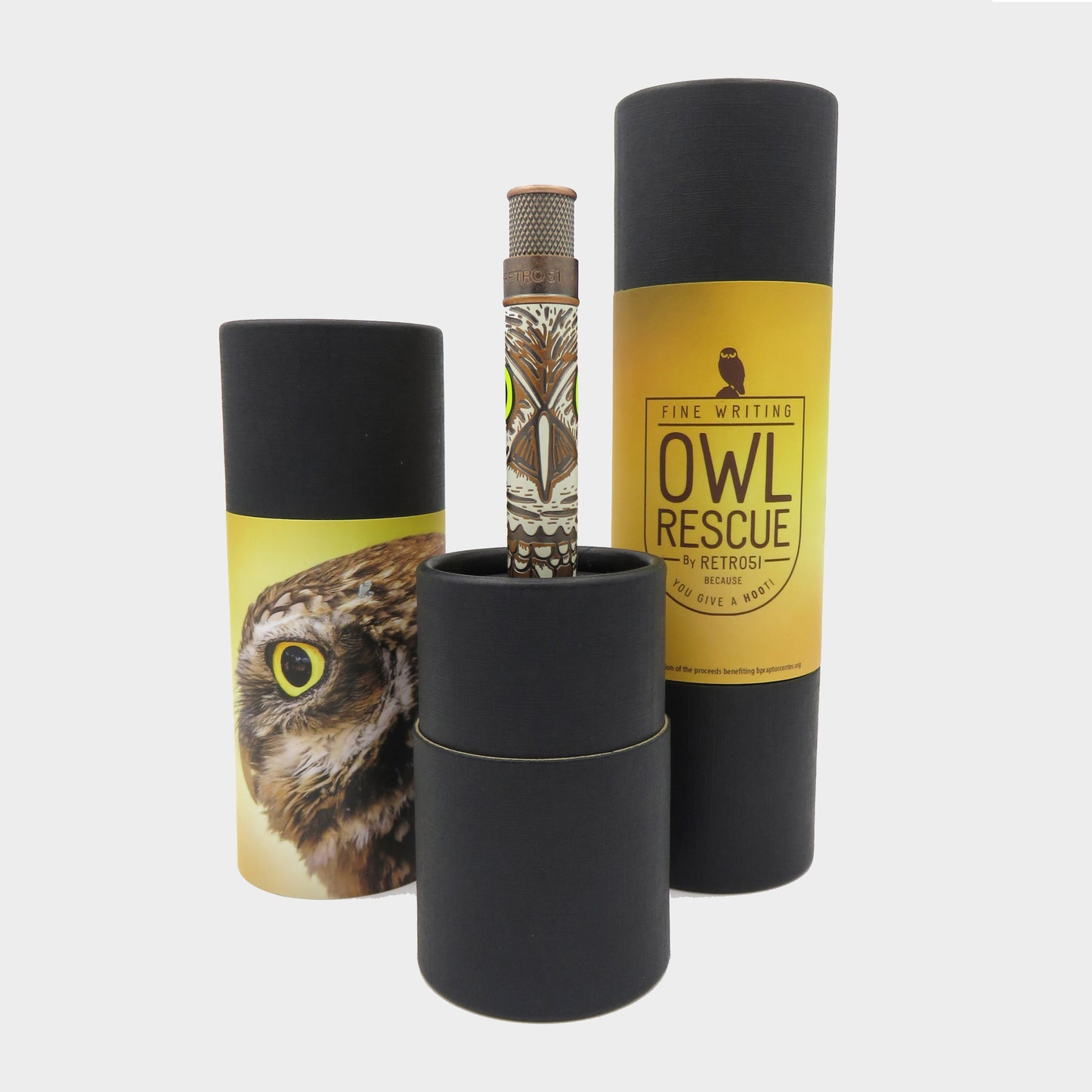 Retro 51 Tornado Ballpoint Pen Rescue - Owl Rescue
