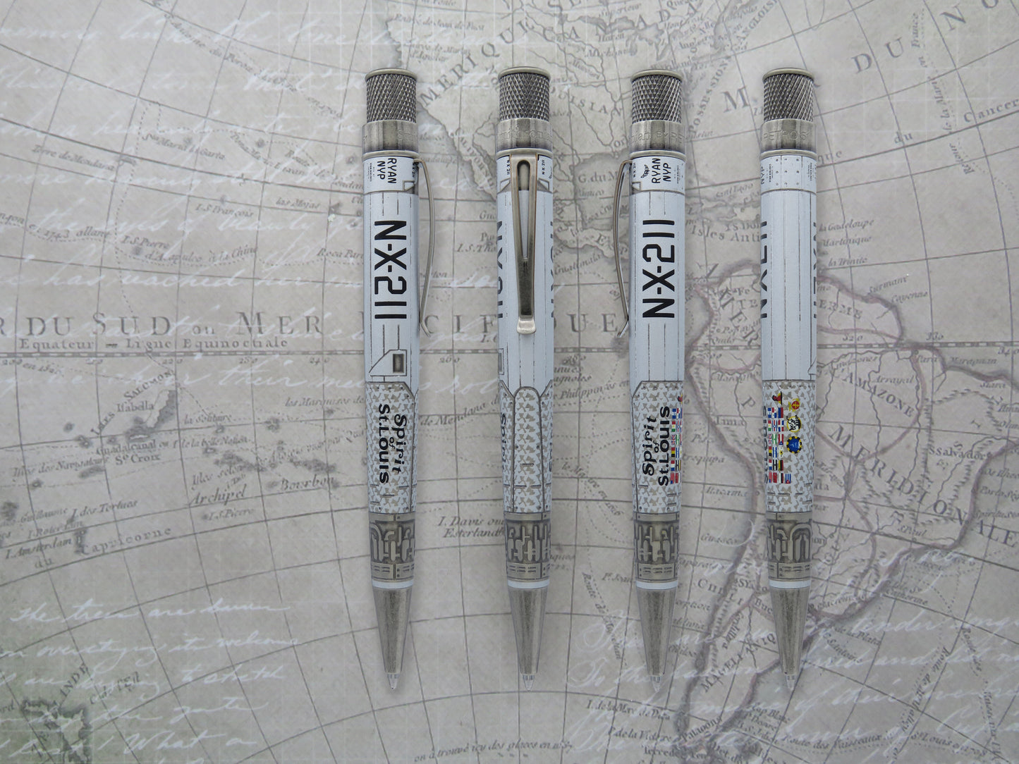 Retro 51 Tornado Smithsonian Collection Rollerball Pen - Spirit of St. Louis