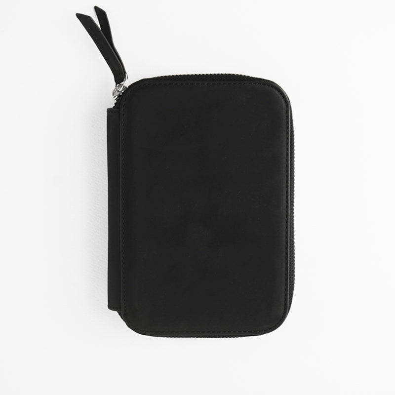 Endless Companion Leather 5 Pen Pouch - Black