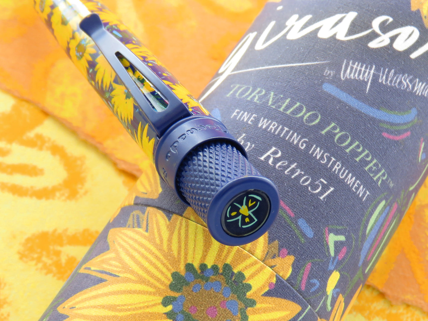 Retro 51 Tornado Popper Rollerball Pen - Girasole