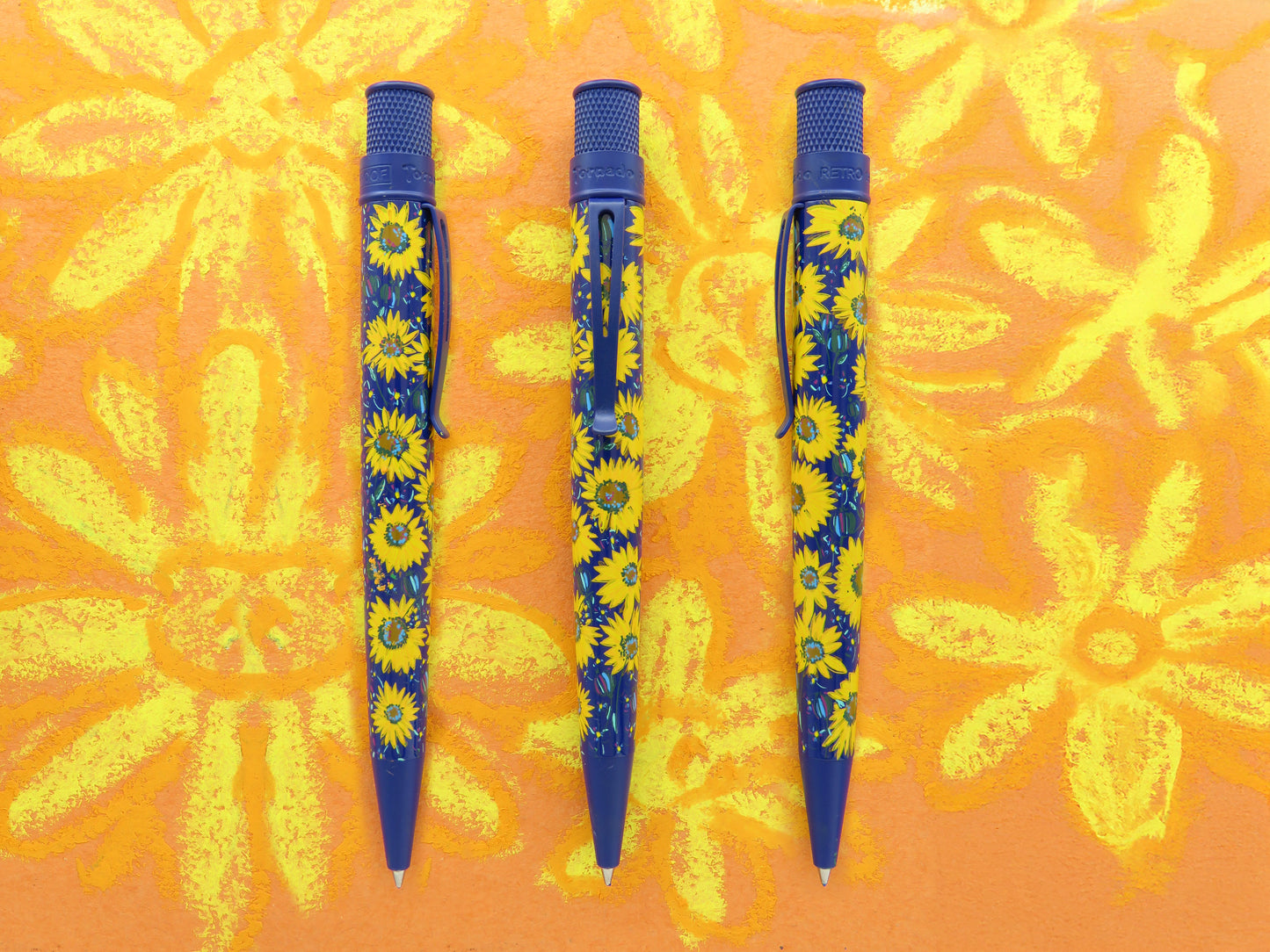 Retro 51 Tornado Popper Rollerball Pen - Girasole