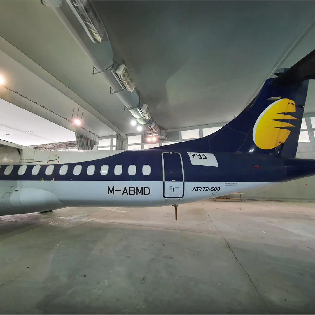ATR 72 - VT-JCM - Light Blue/ Grey