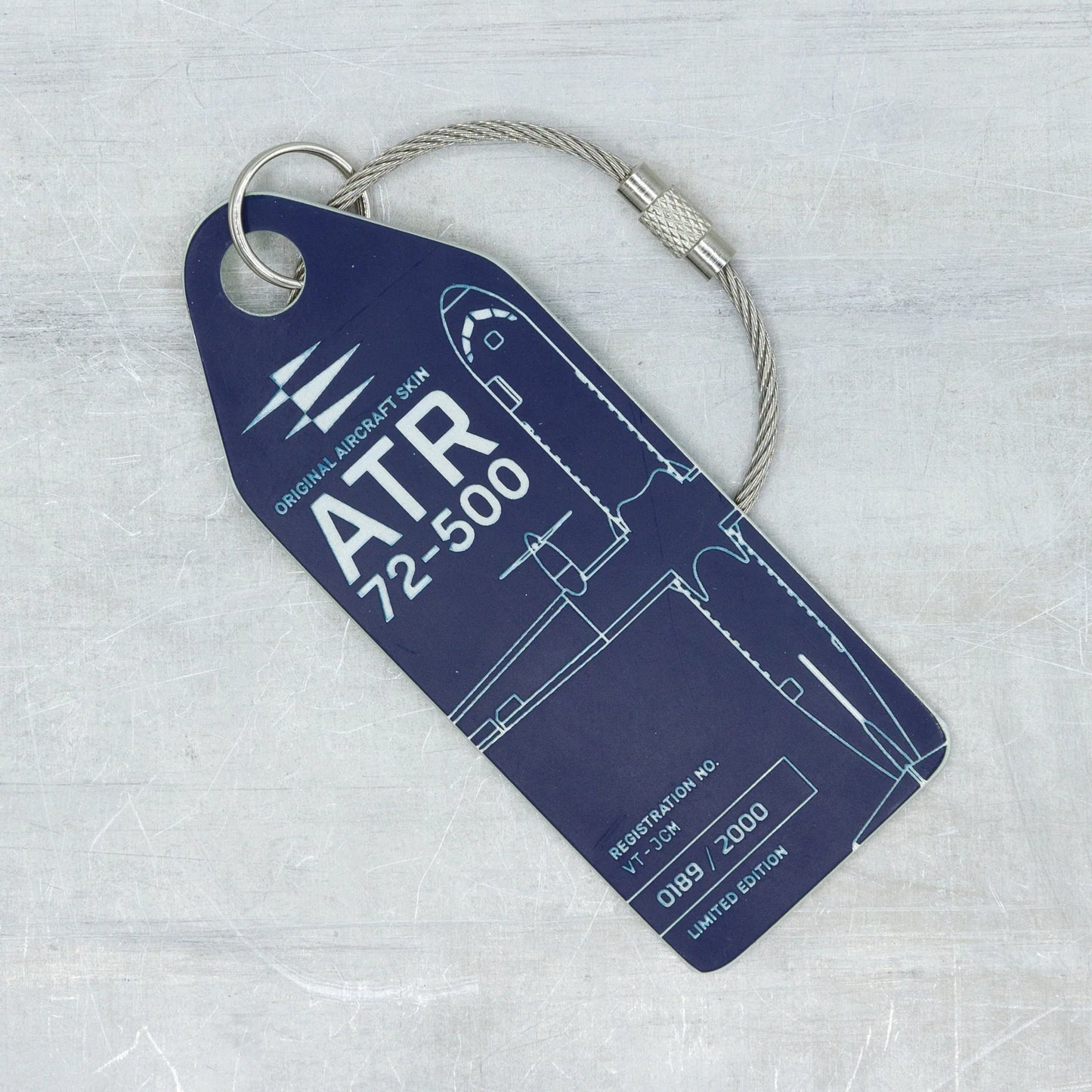 ATR 72 - VT-JCM - Dark Blue