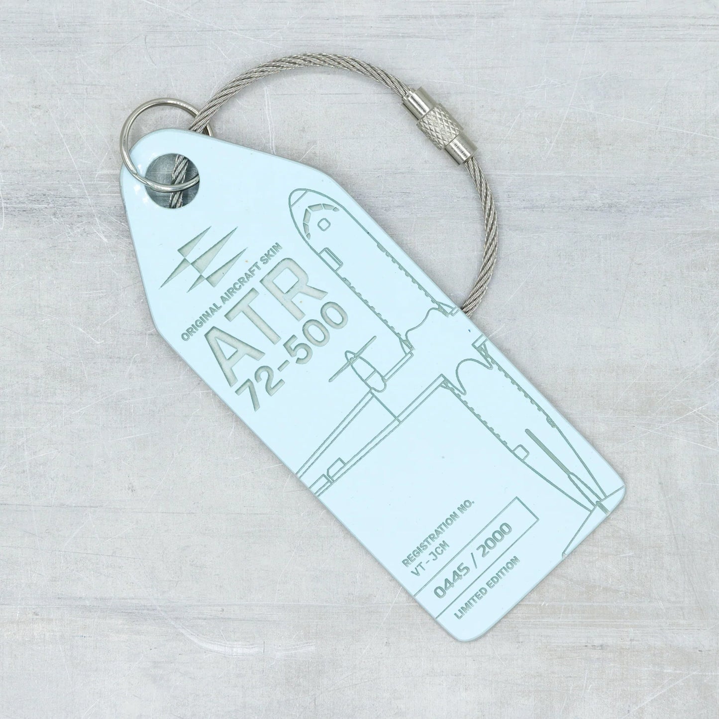 ATR 72 - VT-JCM - Light Blue/ Grey