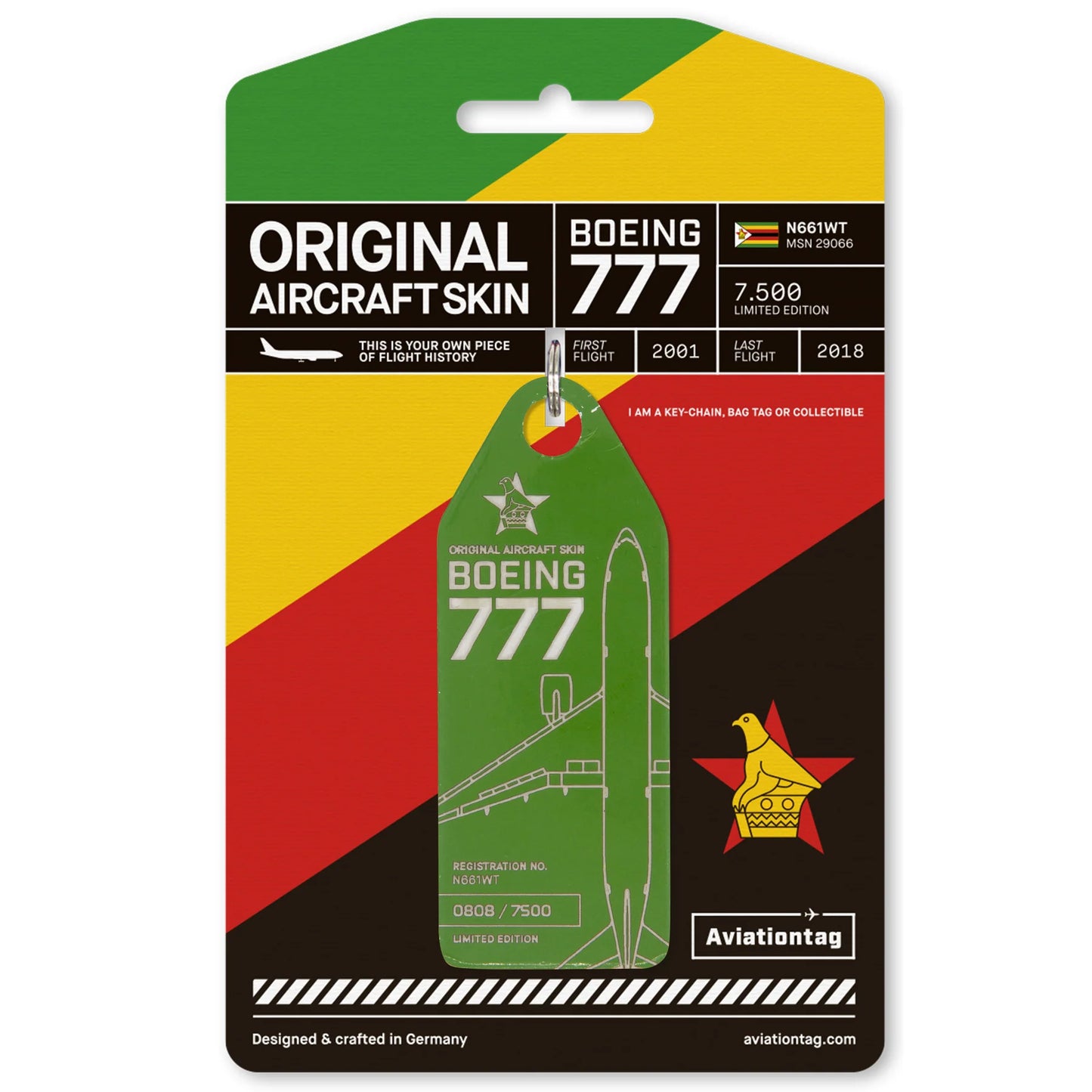 Boeing 777 - N661WT - Green