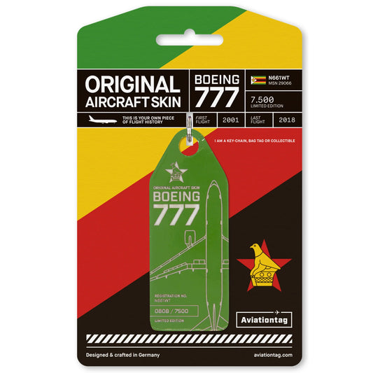 Boeing 777 - N661WT - Green