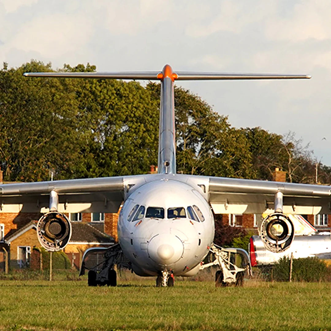 JOTA BAe 146 - G-SMLA - Grey