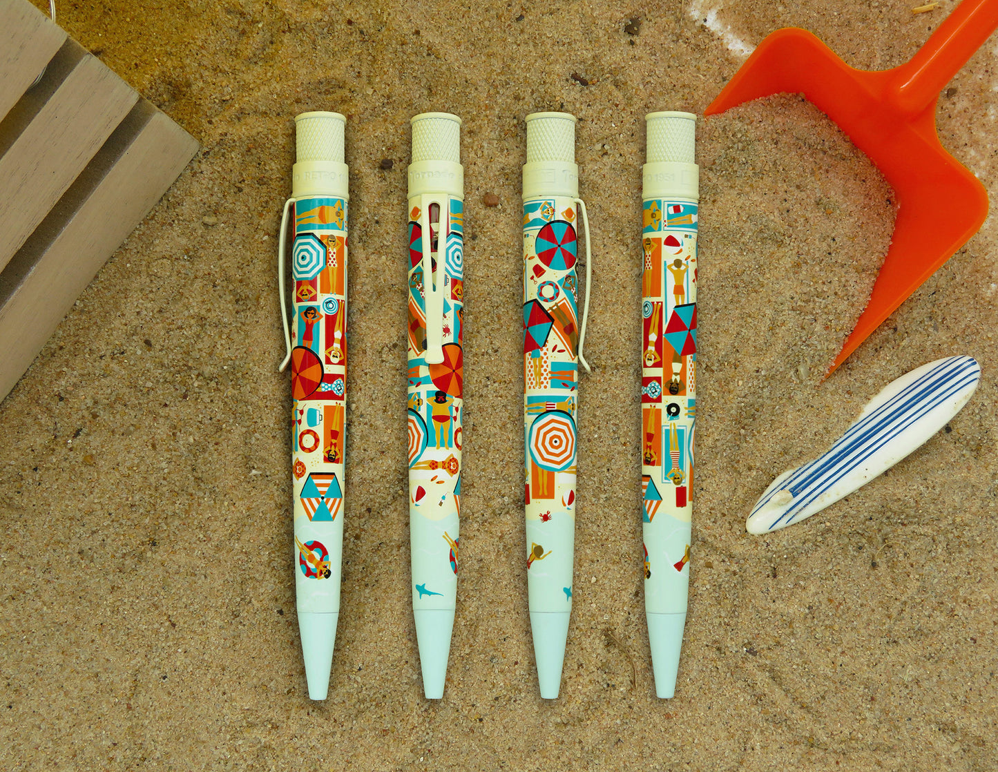 Retro 51 Tornado Popper Rollerball Pen - Beachy Side Up