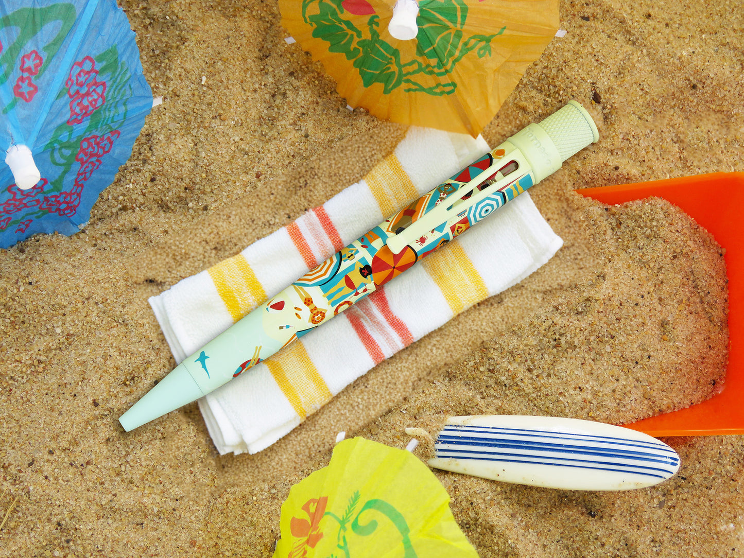 Retro 51 Tornado Popper Rollerball Pen - Beachy Side Up