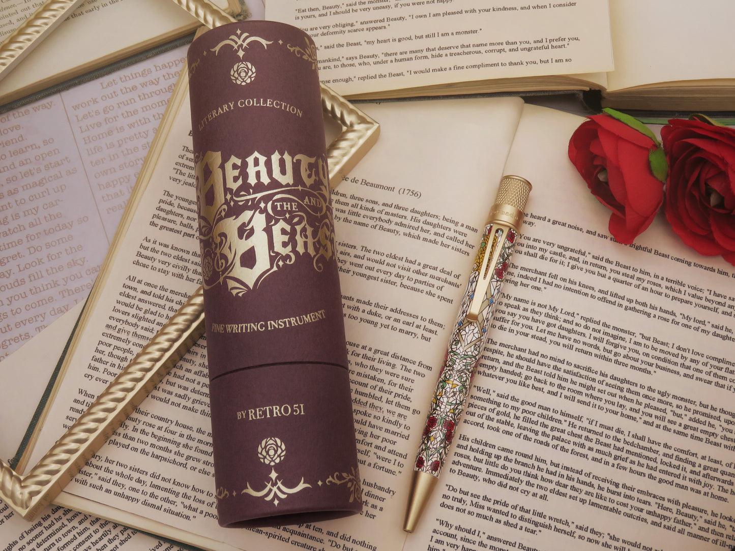 Retro 51 Tornado™ Literary Collection - Beauty and The Beast Rollerball