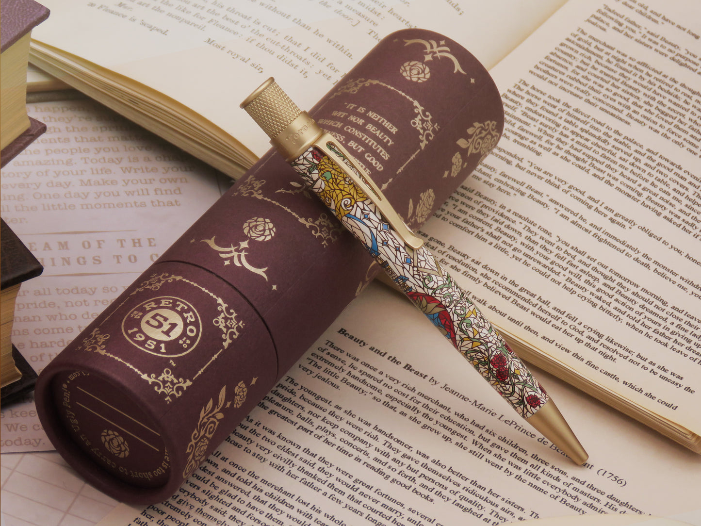 Retro 51 Tornado™ Literary Collection - Beauty and The Beast Rollerball