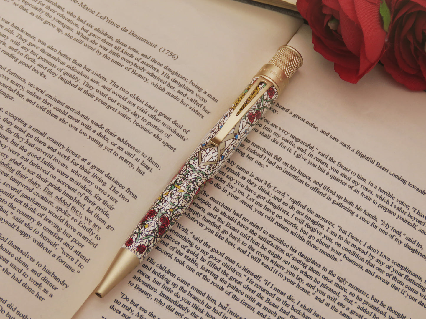 Retro 51 Tornado™ Literary Collection - Beauty and The Beast Rollerball