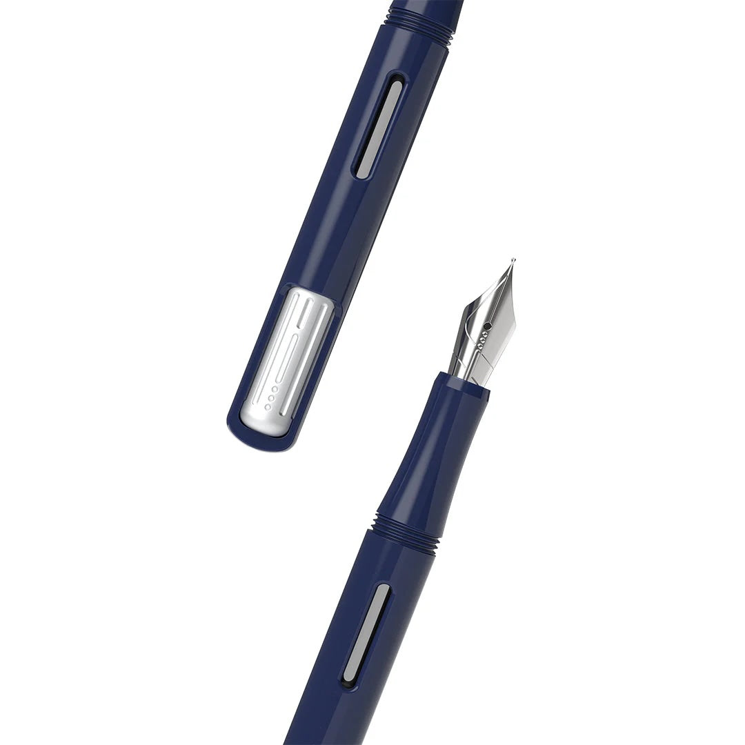Endless Captiva Advanced Fountain Pen - Deep Ocean (Chrome)