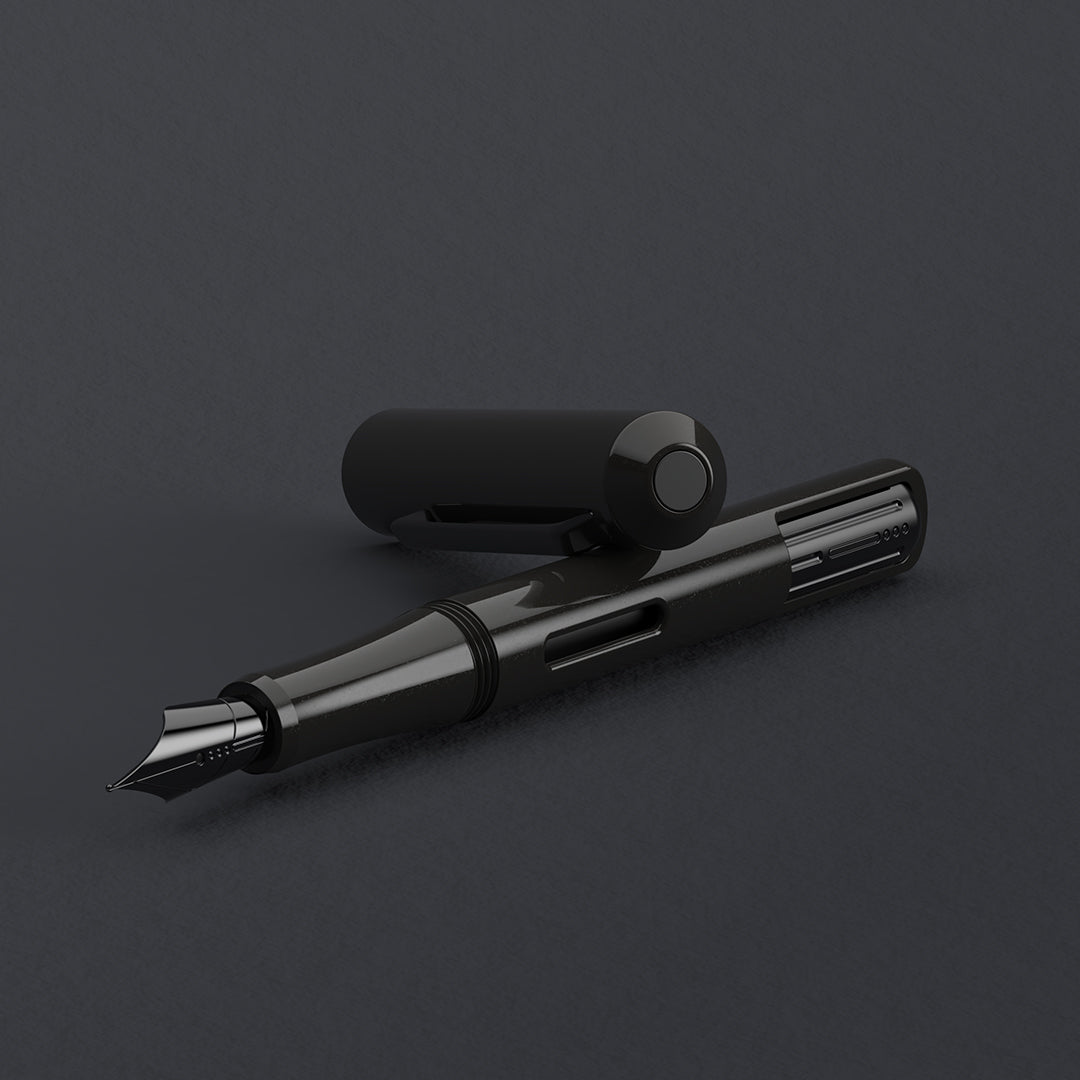 Endless Captiva Fountain Pen - Stealth - Black