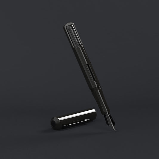 Endless Captiva Fountain Pen - Stealth - Black