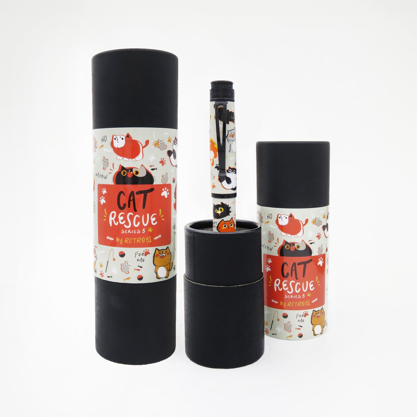 Retro 51 Tornado EXT Fountain Pen - Cat (Series 5)