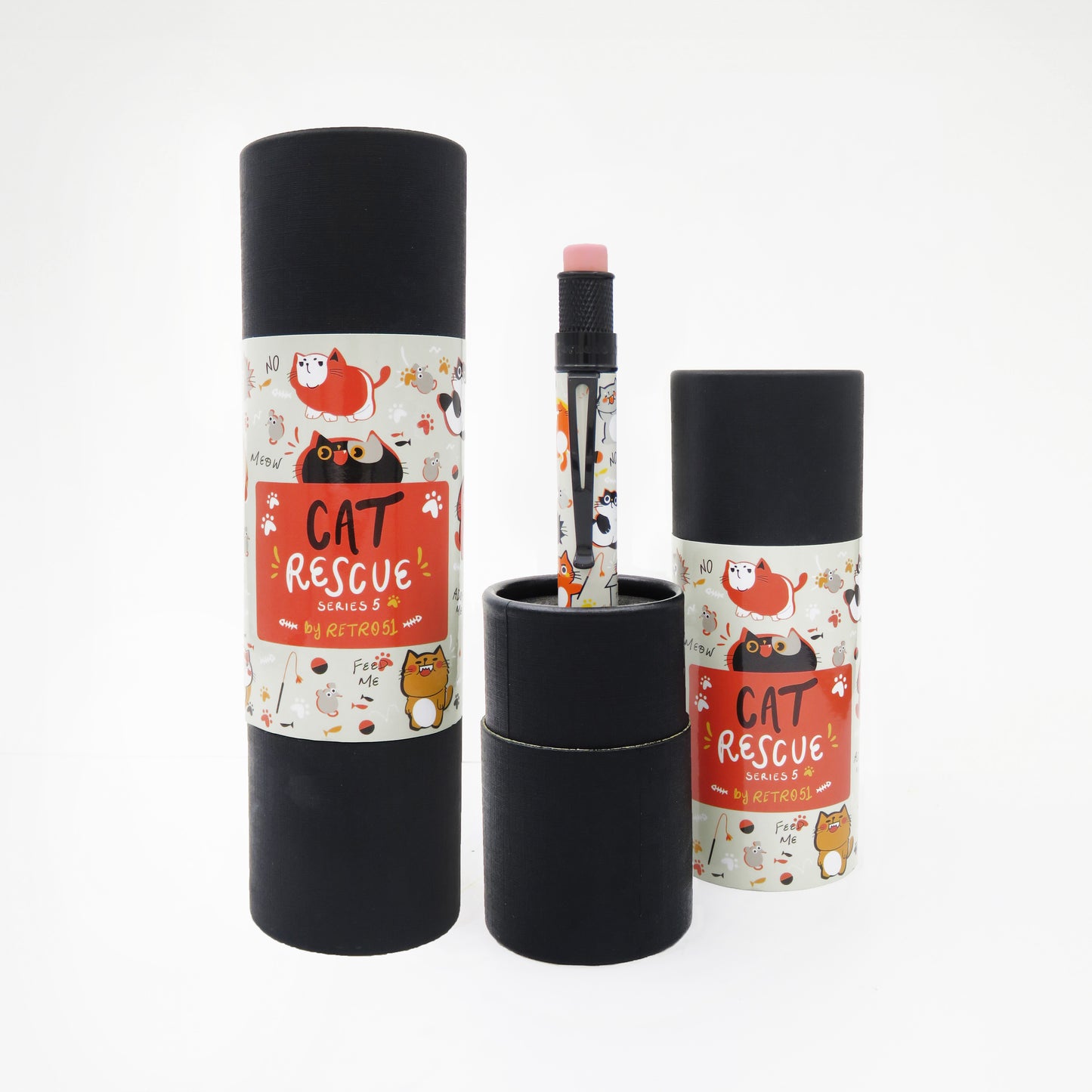 Retro 51 Tornado Pencil - Cat Rescue (Series 5)