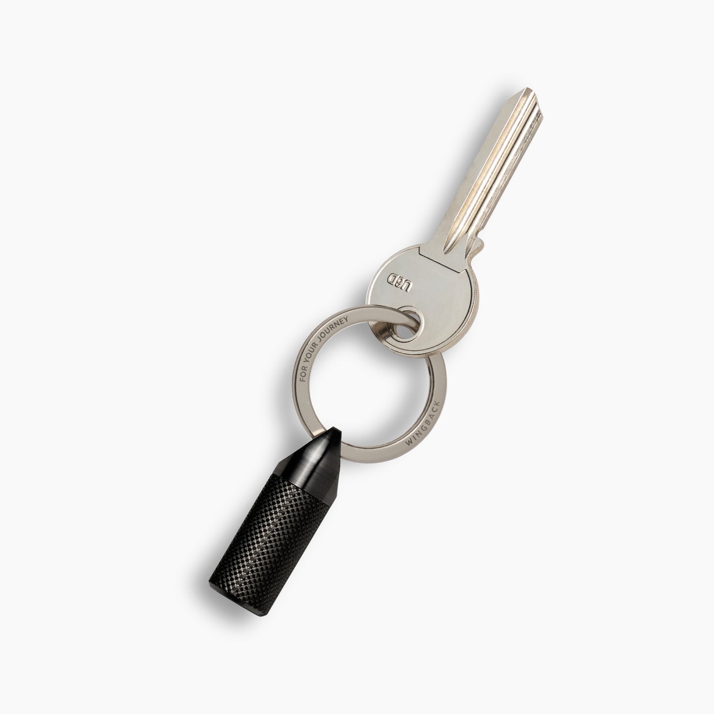 Wingback Key Cache - Black Steel