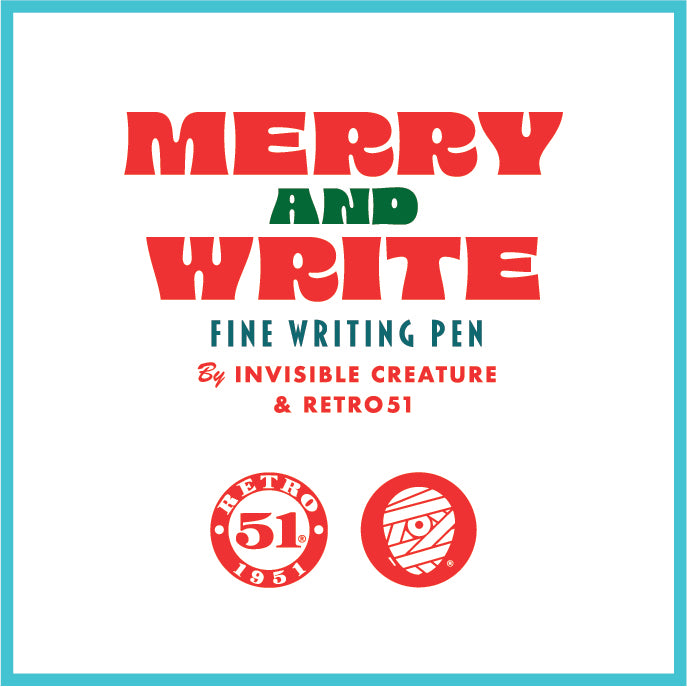 Retro 51 Tornado Popper Rollerball Pen - Merry Write