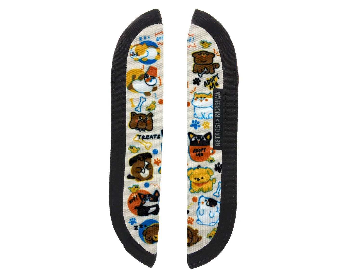 Retro 51 Tornado Rickshaw Bag's Sleeve - Dog Rescue 5