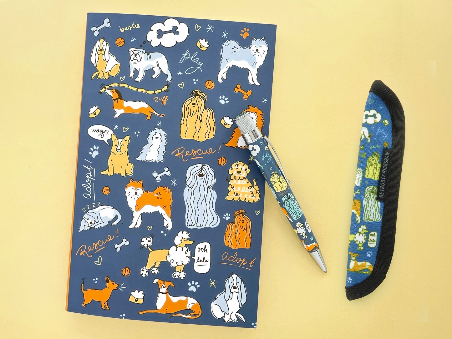 Retro 51 Tornado Ballpoint Pen - Dog Rescue (Series 6)