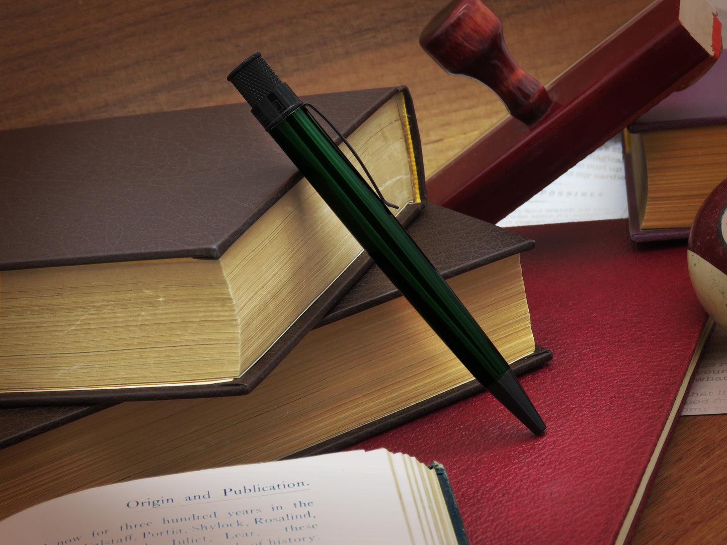 Retro 51 Tornado™ Stealth Lacquer - Emerald Green Rollerball