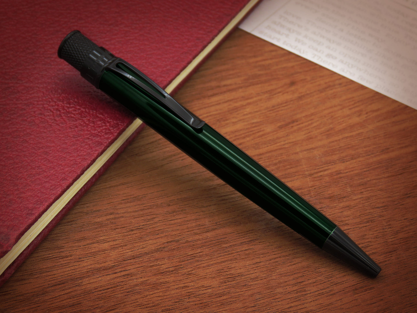 Retro 51 Tornado™ Stealth Lacquer - Emerald Green Rollerball
