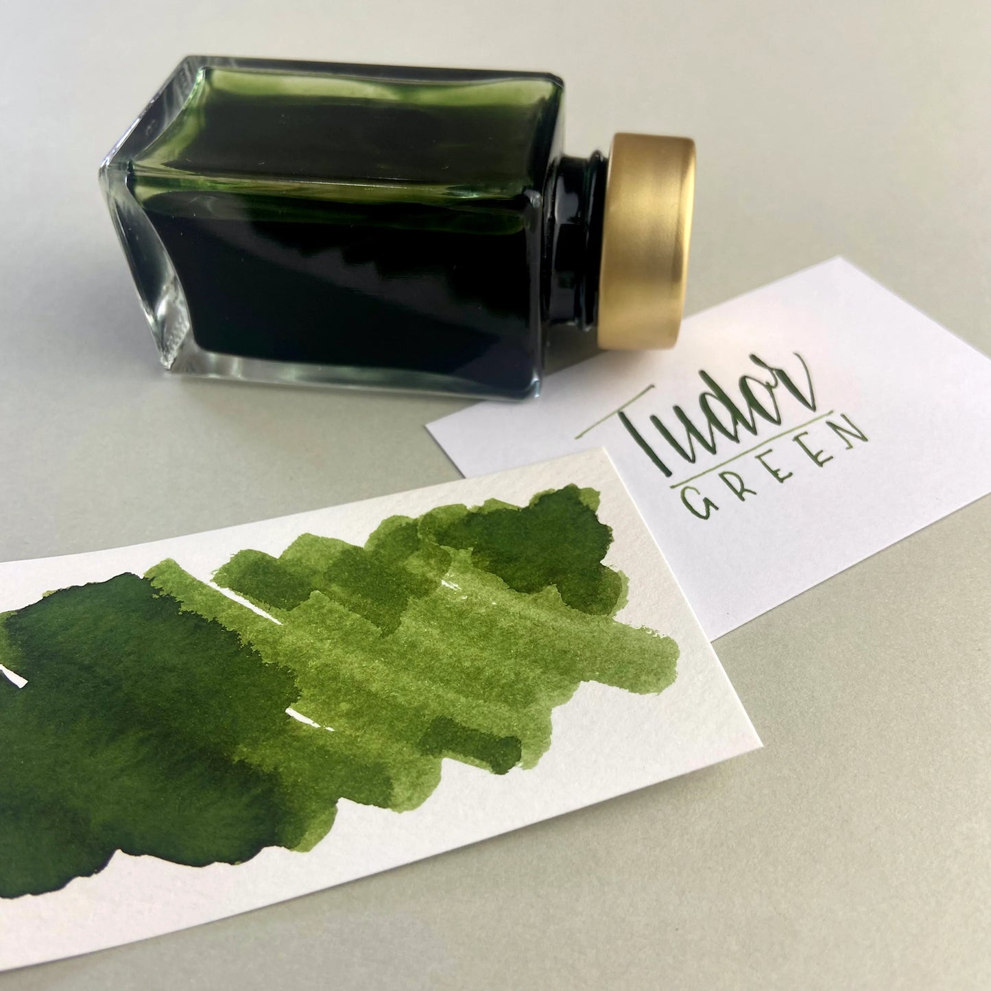 Mann Inc Bottled Ink - Tudor Green 5ml