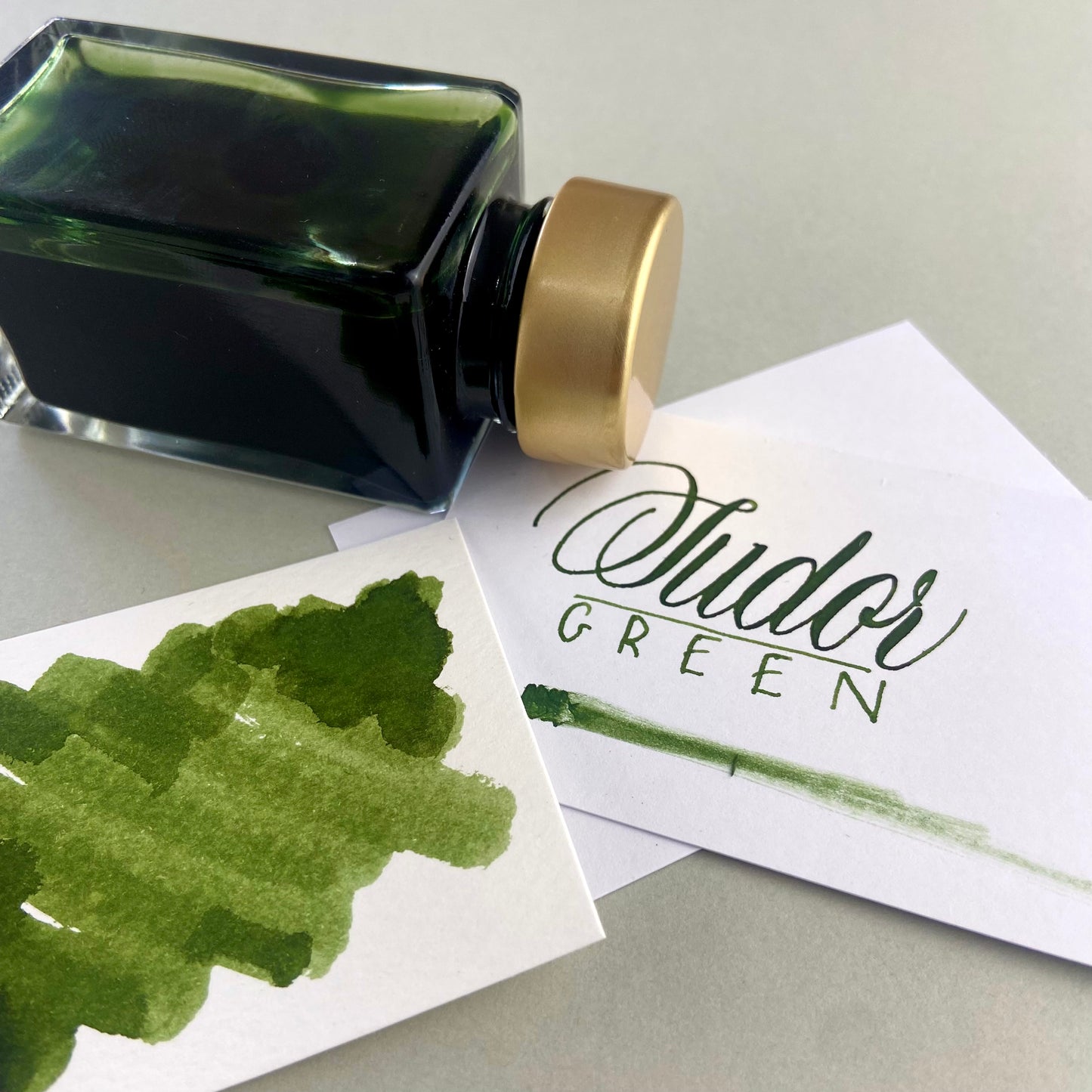 Retro 51 x Mann Inc Bottled Ink - Tudor Green 50ml