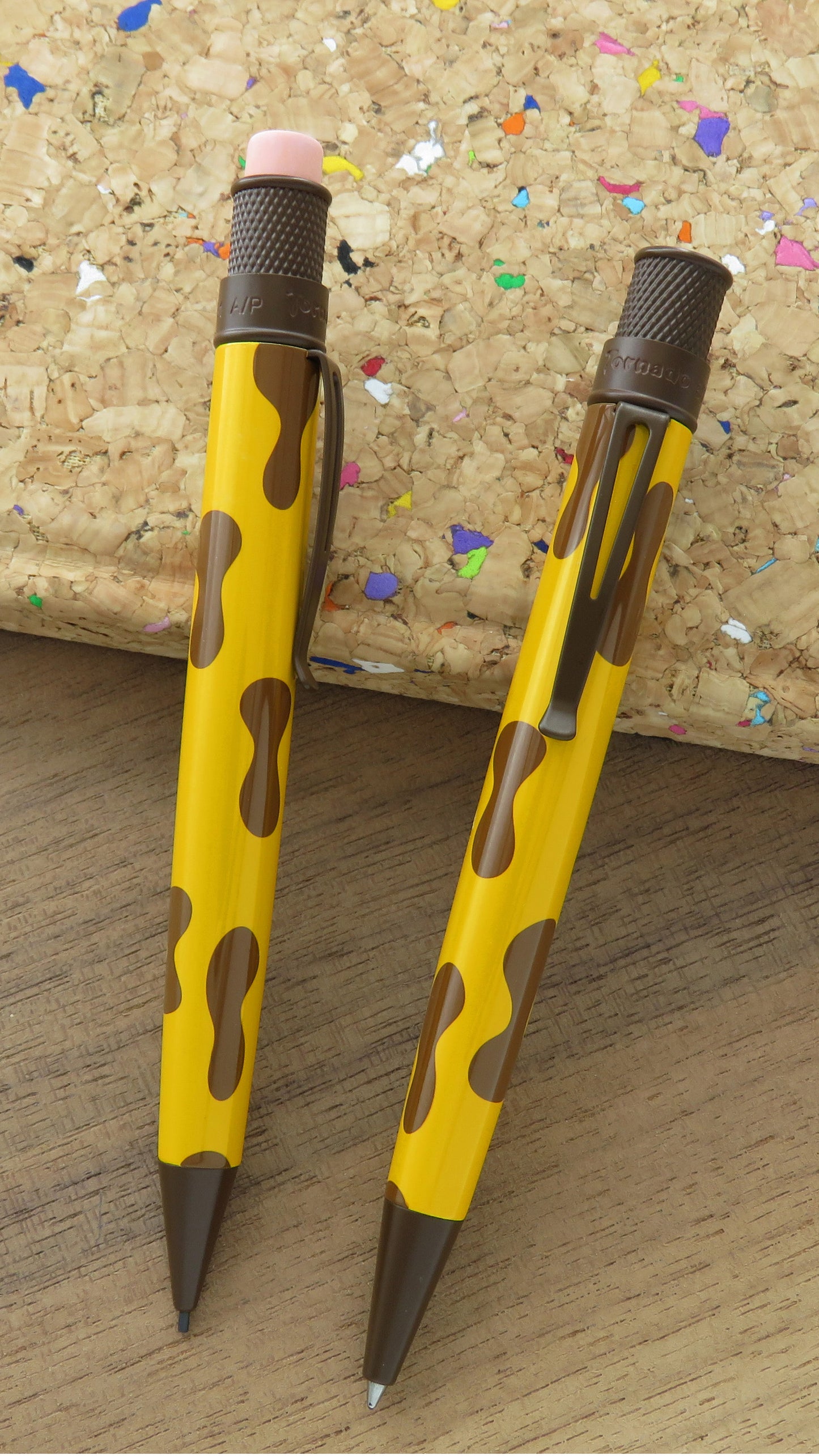 Retro 51 Tornado Rollerball and Pencil Set - Goldy ( Mann Inc Exclusive)