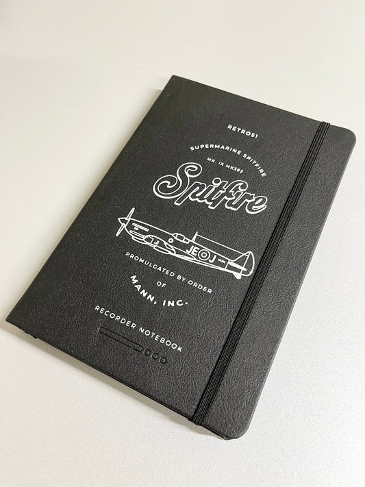 Endless Recorder Notebook - Spitfire Edition - Dotted Regalia Paper