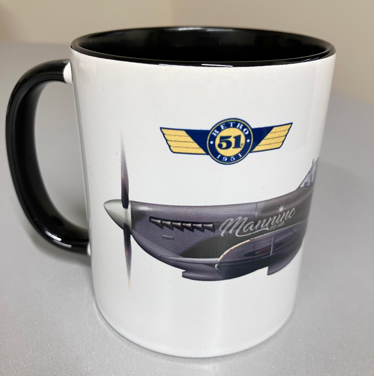 Retro 51 x Mann Inc Spitfire Cup (We call this a Mug in the UK)