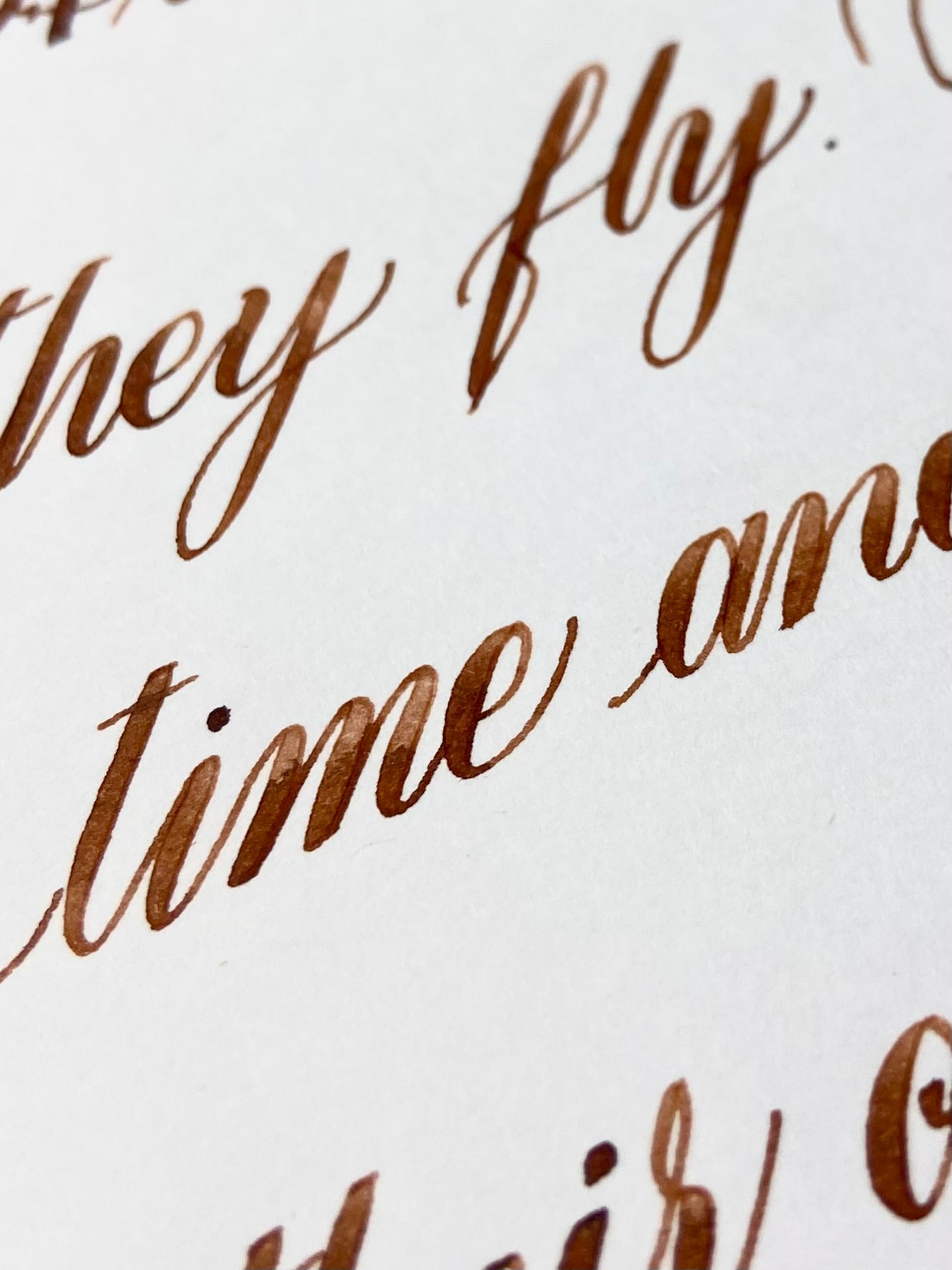 The Good Blue x Mann Inc Bottled Ink - Falling Leaf 50ml