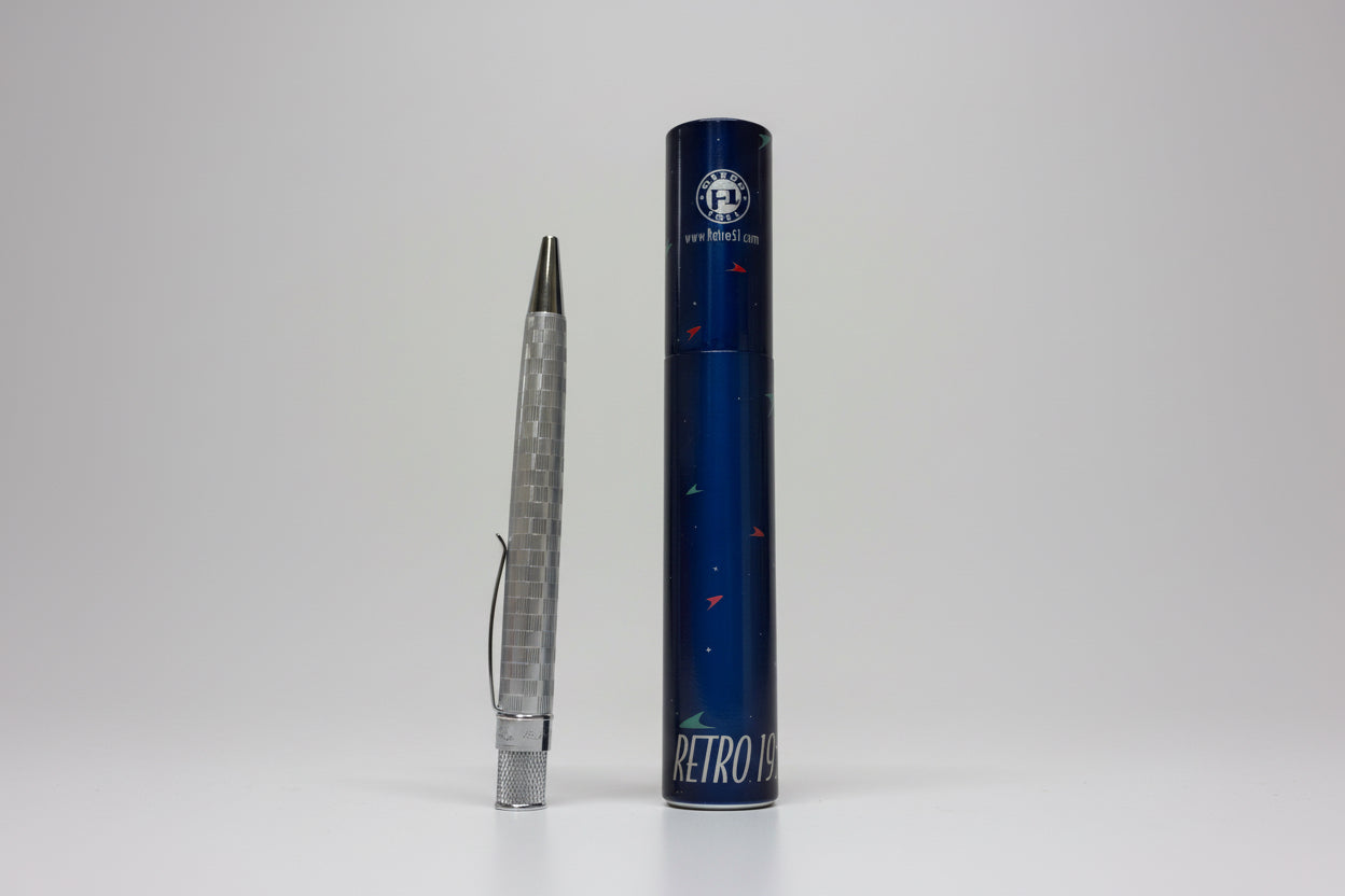 Retro 51 Mann Inc "Archive Sale" - Aluminun Square Rollerball