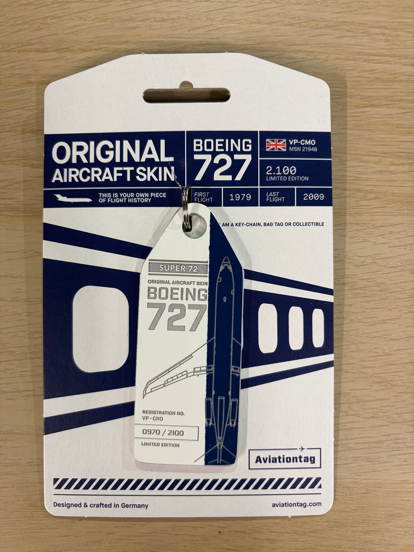 Boeing 727 - VP-CMO - Bi Colour