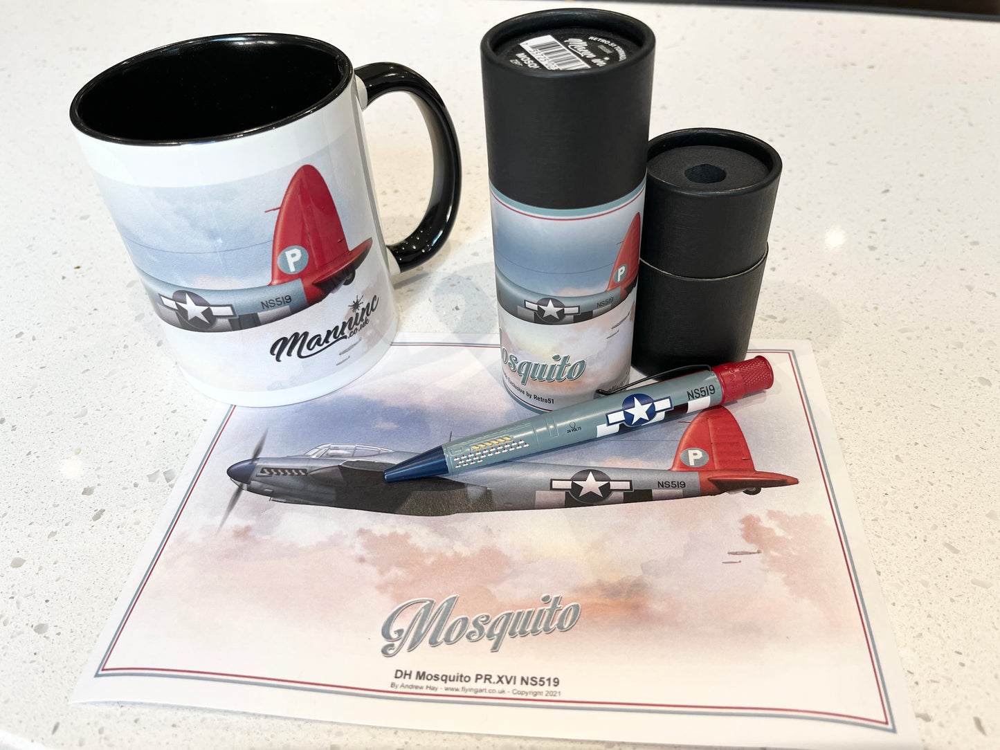 Retro 51 x Mann Inc Cup / Mug (Mosquito)