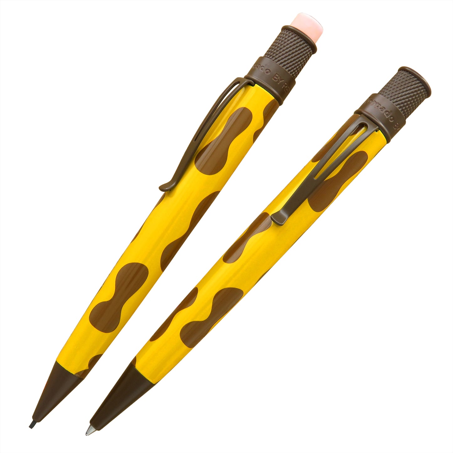 Retro 51 Tornado 'GOLDEN' Set Including Rickshaw Double Pen Sleeve- Goldy ( Mann Inc Exclusive)