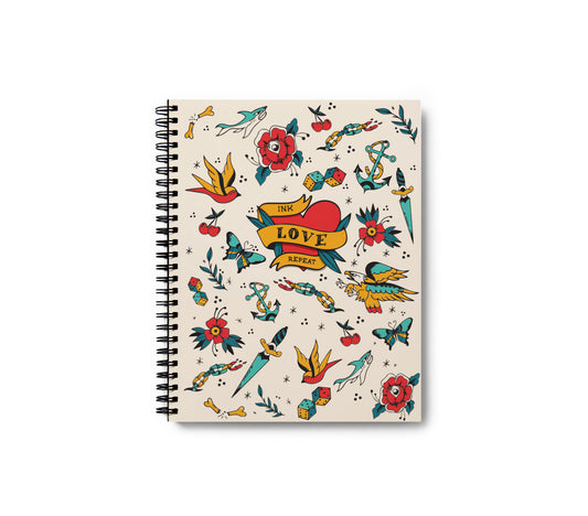 Denik Retro Ink Sketchbook - Retro Ink