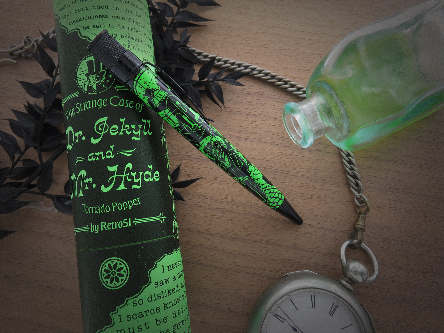 Retro 51 Tornado Popper Rollerball Pen - Dr. Jekyll & Mr. Hyde