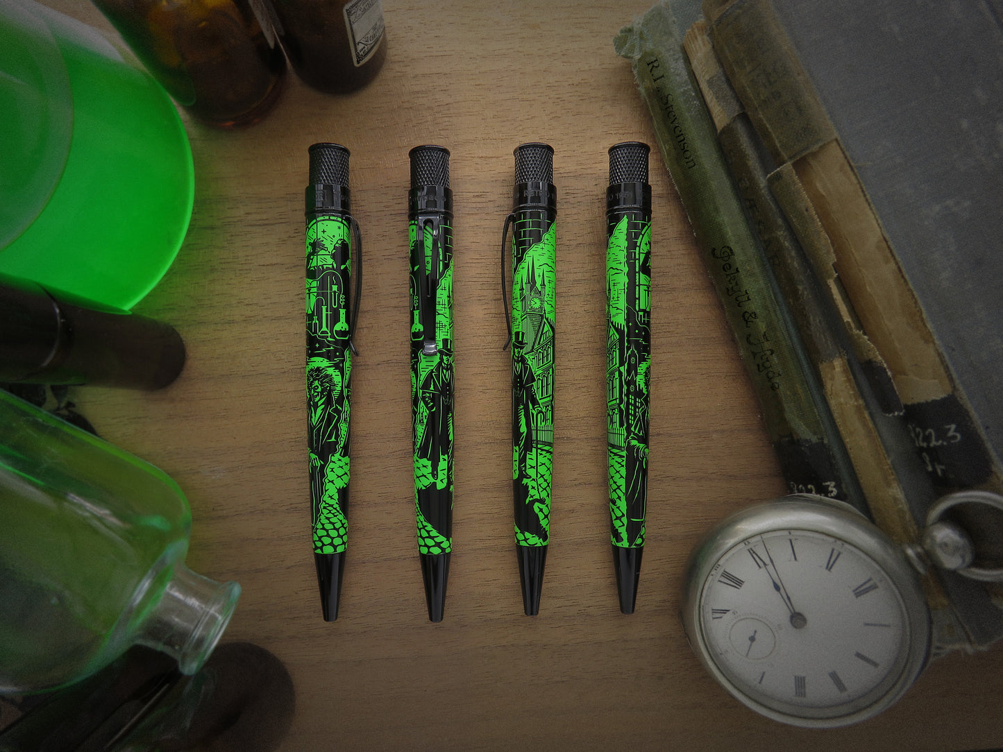 Retro 51 Tornado Popper Rollerball Pen - Dr. Jekyll & Mr. Hyde