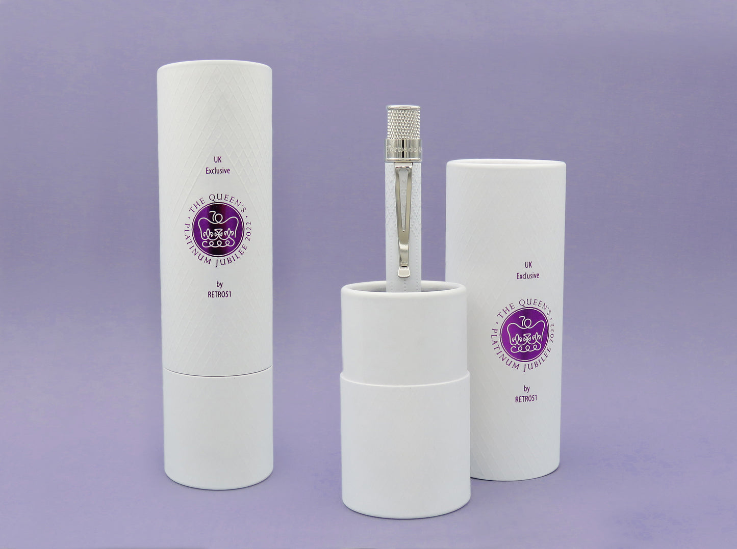 Retro 51 Mann Inc "Archive Sale" - Platinum Jubilee Rollerball (UK Exclusive) #001