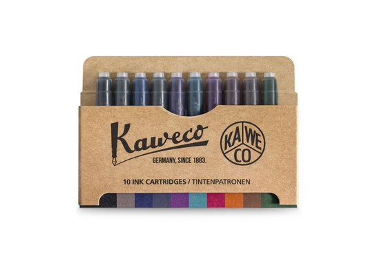 Kaweco Ink Cartridges - 10 - pack colour mix